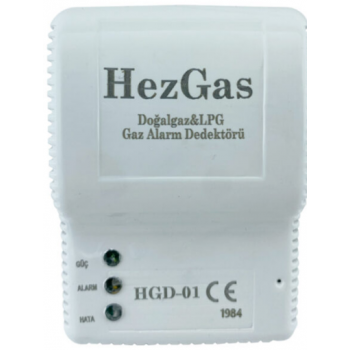 220 V LPG VE DOĞALGAZ ALARM CİHAZI