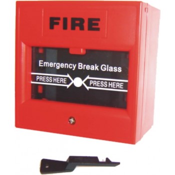 Yangın İhbar Butonu NO-NC KONTAKLI