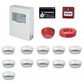 TEKNİM YANGIN ALARM SİSTEMİ SETİ 11 Li KABLO DAHİL