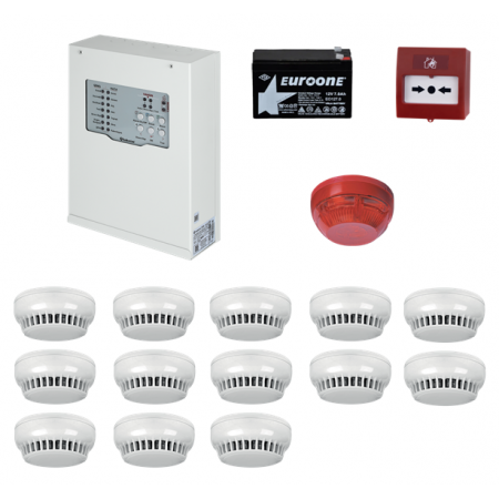 TEKNİM YANGIN ALARM SİSTEMİ SETİ 13 Lü