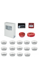 TEKNİM YANGIN ALARM SİSTEMİ SETİ 14 LÜ KABLO DAHİL